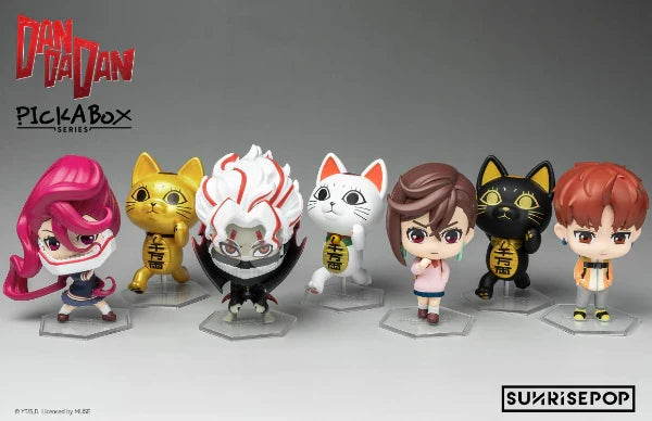 SUNRISEPOP DanDaDan Mini Figure with Display Stand Blind Box