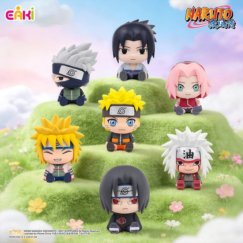 NARUTO SHIPPUDEN - Swift Wind Cute Ninja Sitting Series Figure Blind Box - Preorder