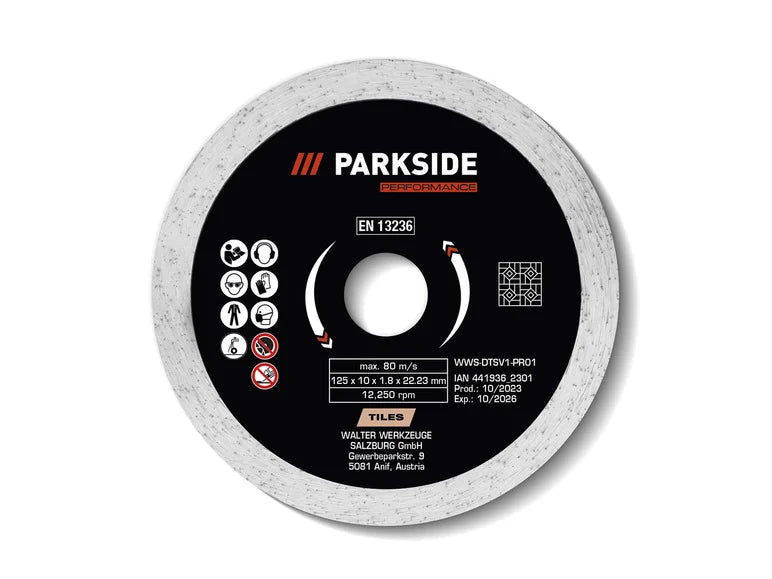 Disque ¨¤ tron?onner, ? 125 mm