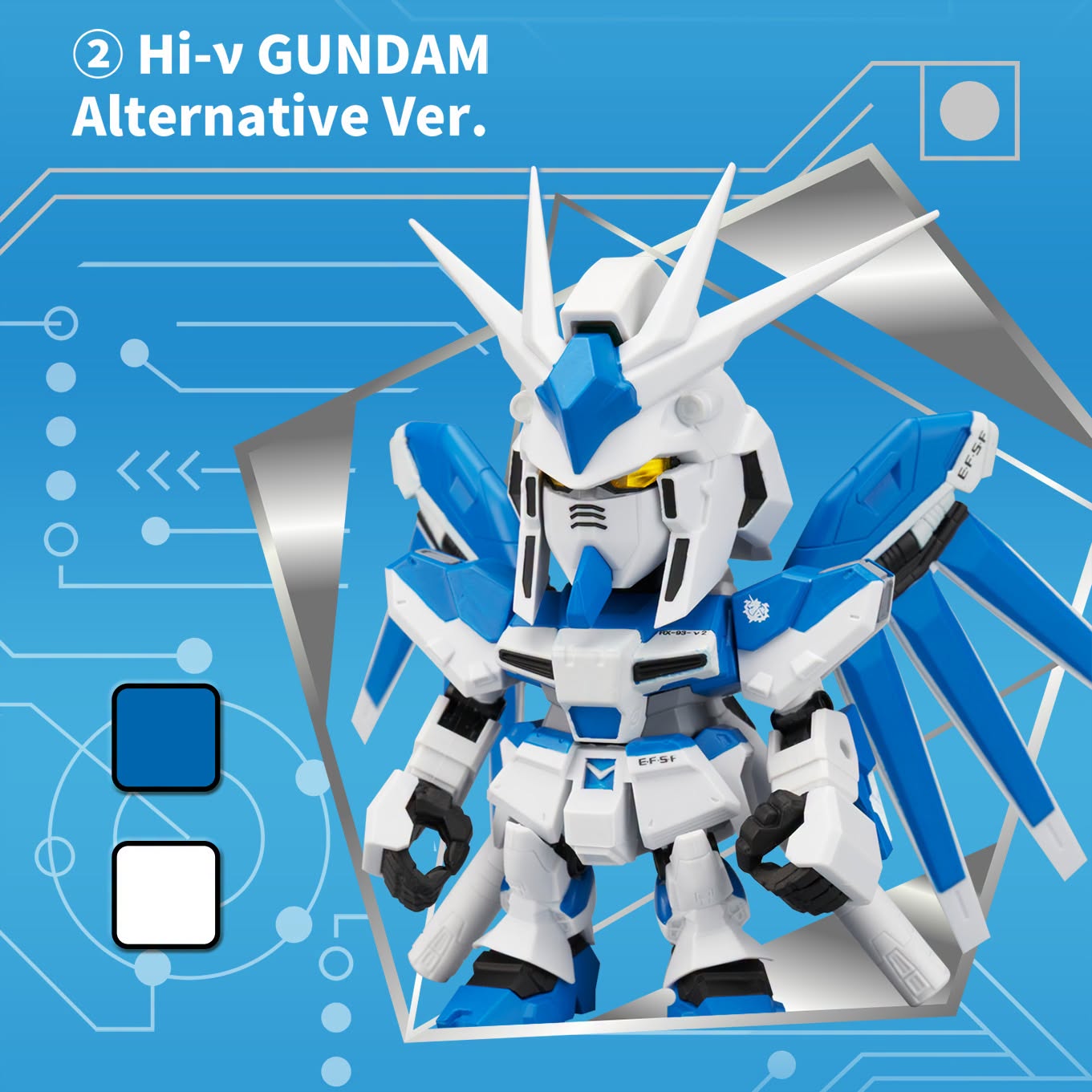 QMSV MINI Hi-ν Gundam Blind Box - Preorder
