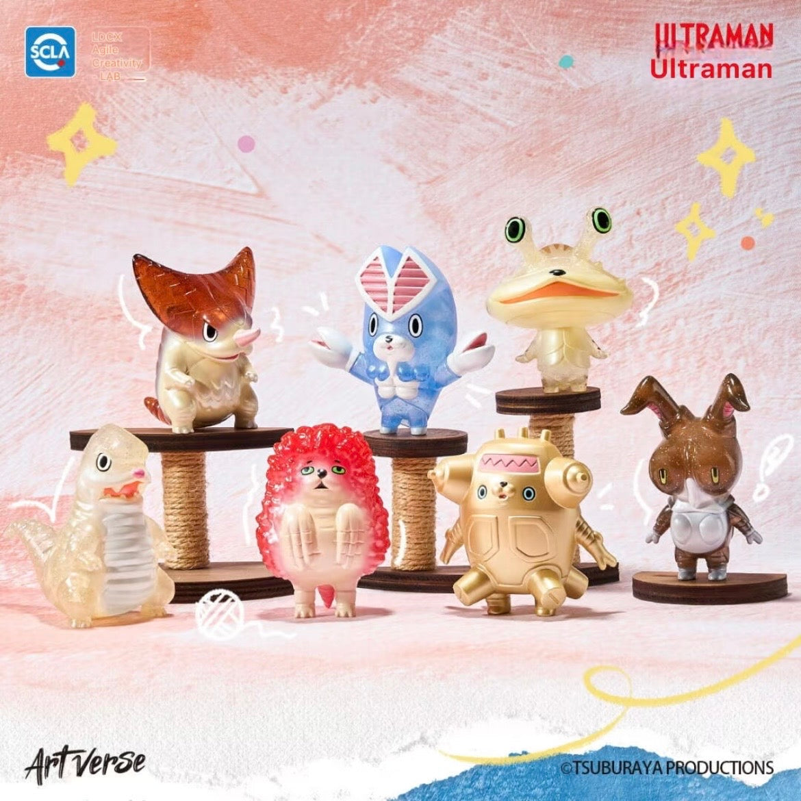 Artverse Ultraman Kaiju Art Vinyl Series – Baketan Vol.1 Blind Box - Preorder