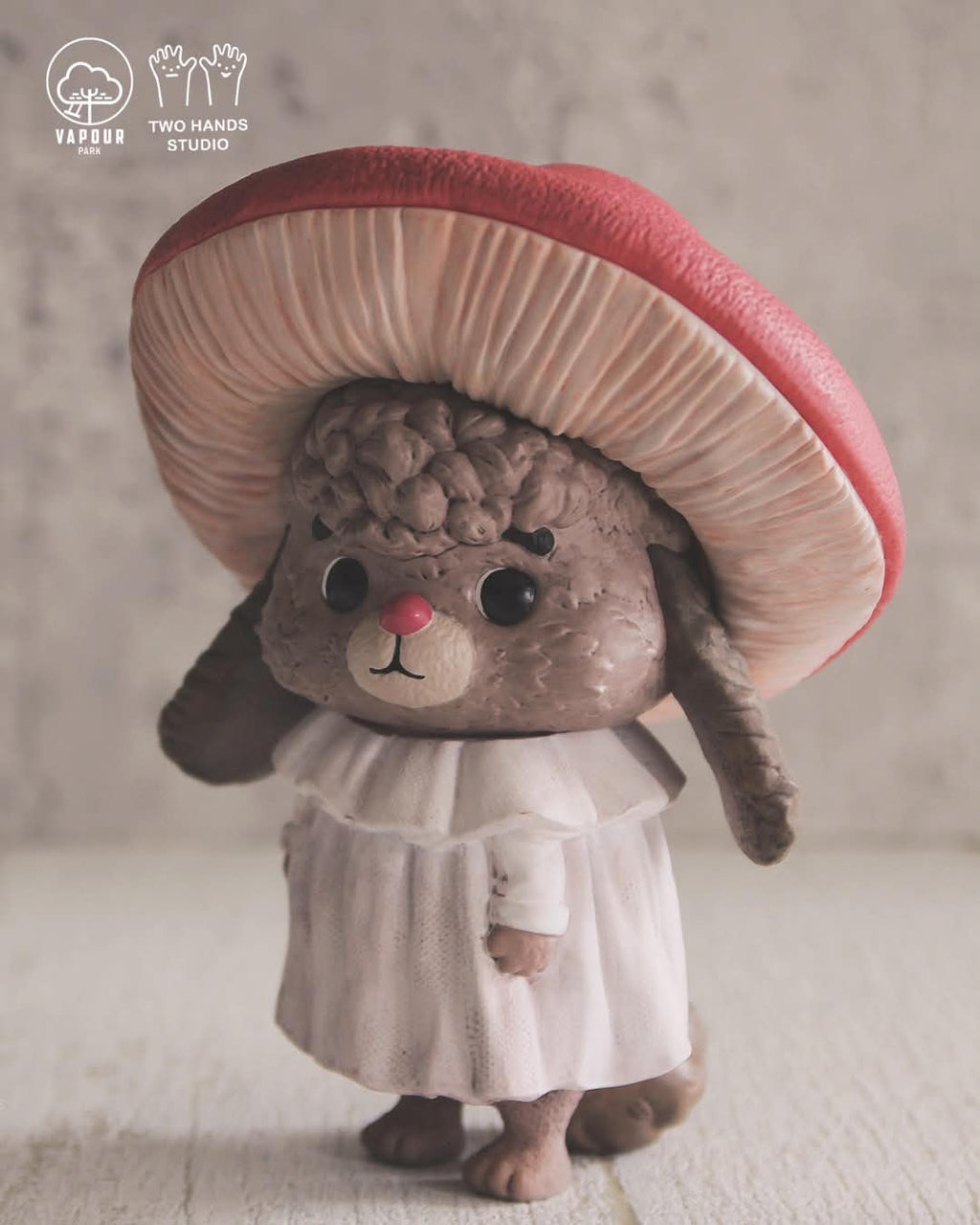 Mushroom Bunny Red Edition by Vapour Park X Two Hands Studio