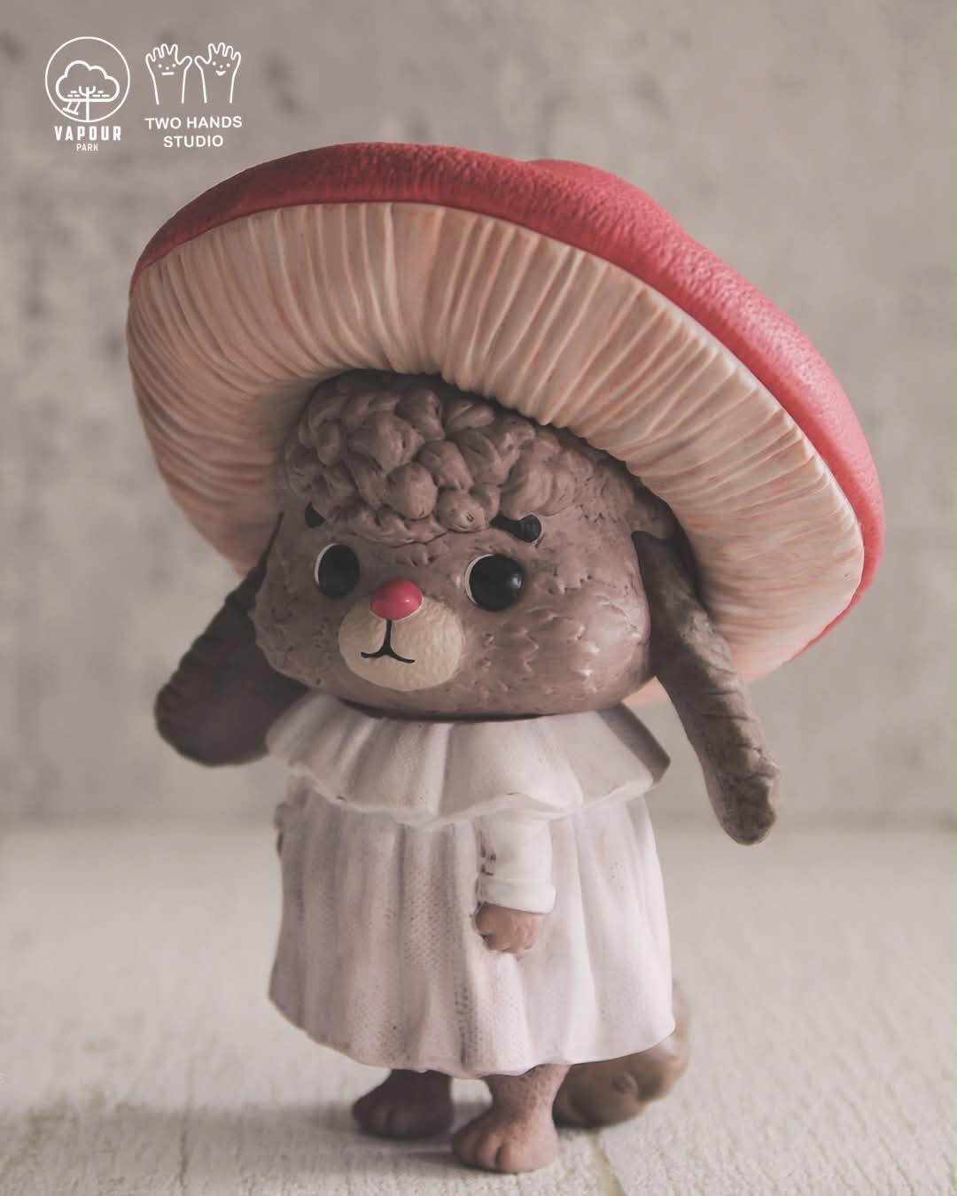 Mushroom Bunny Red Edition by Vapour Park X Two Hands Studio