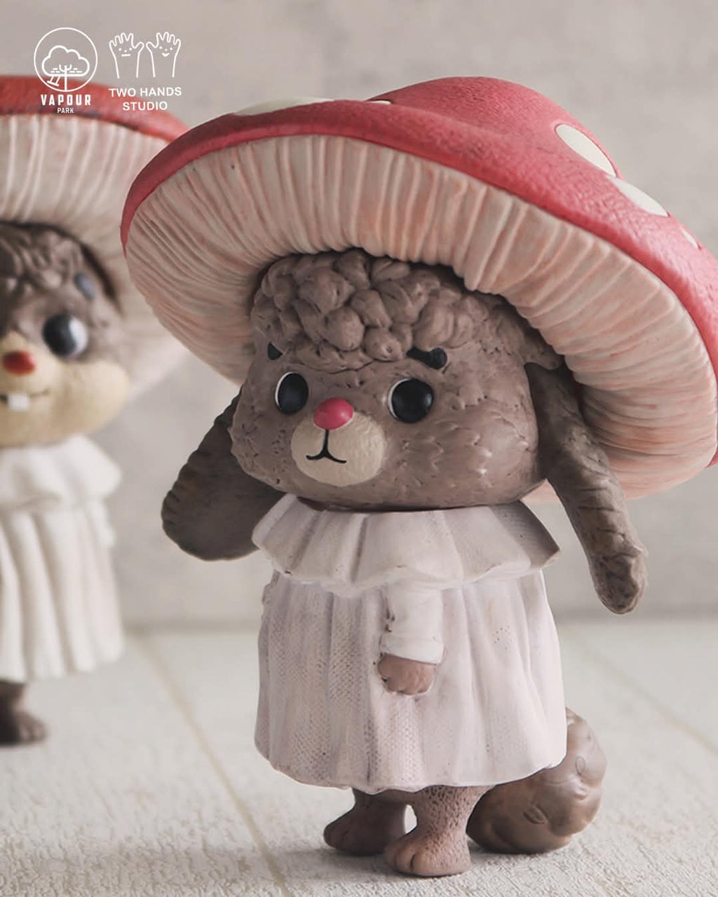 Mushroom Bunny Red Edition by Vapour Park X Two Hands Studio