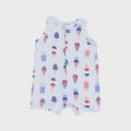 American Ice Cream Sleeveless Shortie Romper