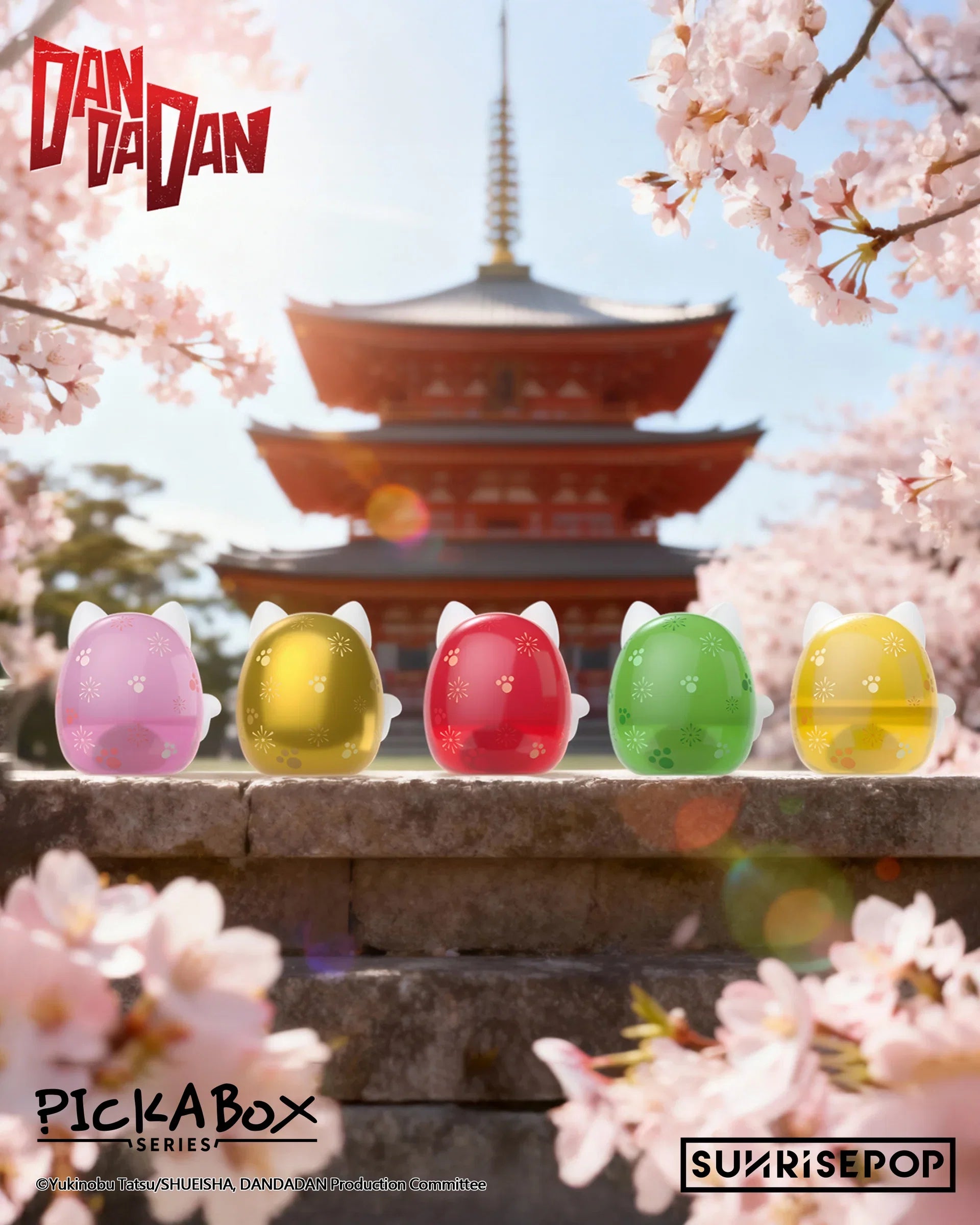 Dandadan Turbobba Maneki Daruma Blind Box