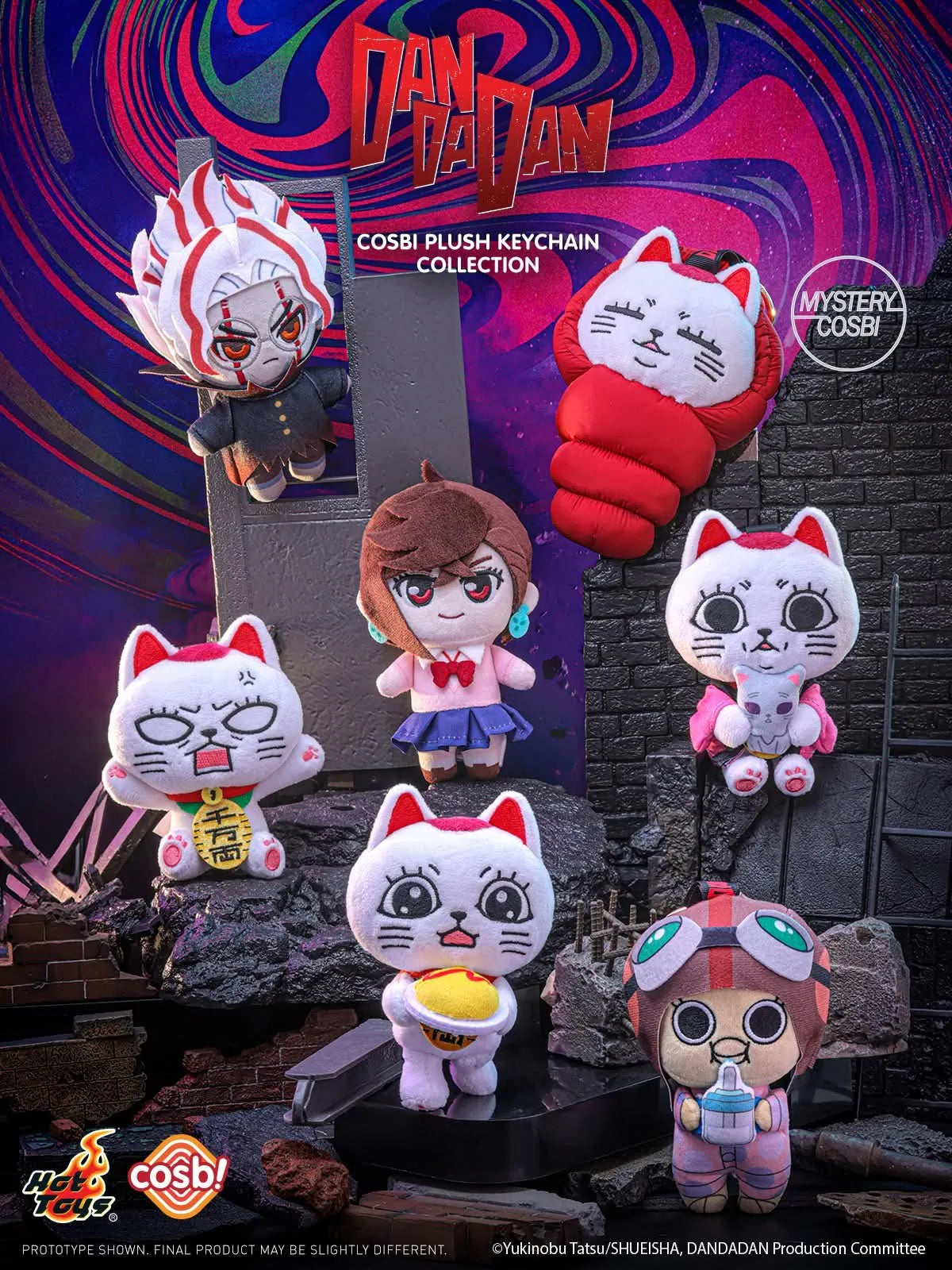 Dandadan COSBI Plush Keychain Blind Box