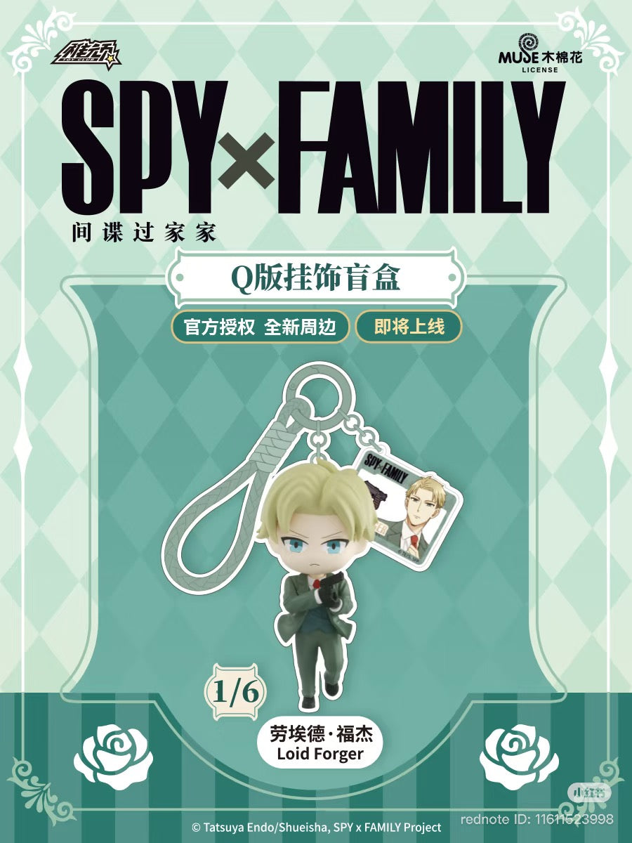 SPY×FAMILY Chibi Q-Style Keychain Blind Box