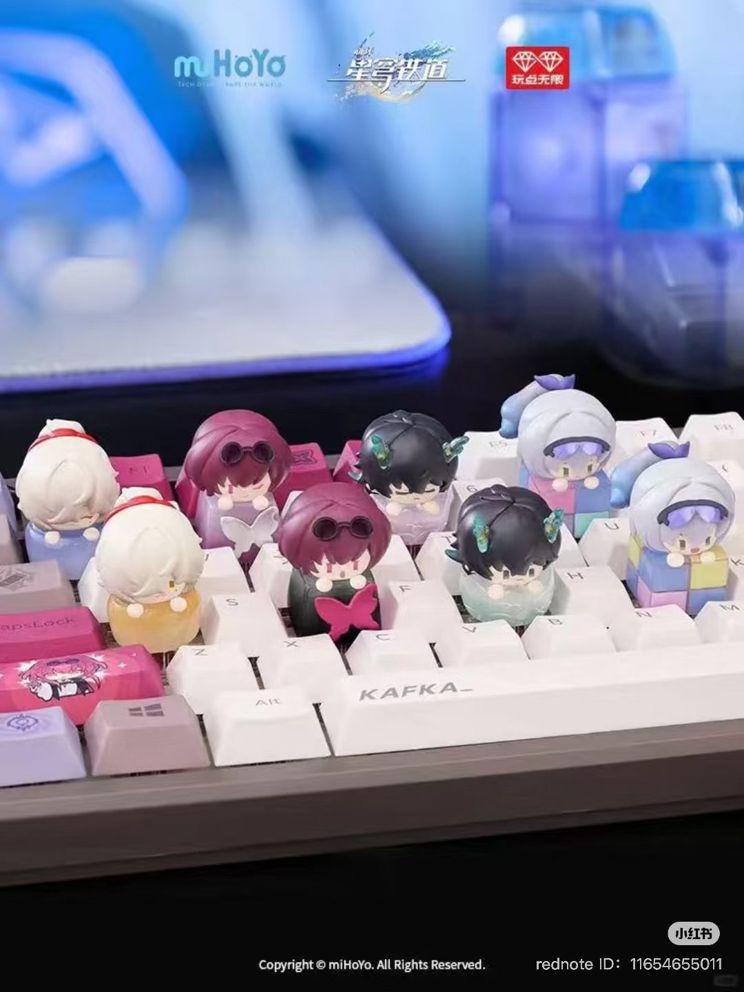 Honkai Impact 3rd Keycap Pendant Blind Box Series