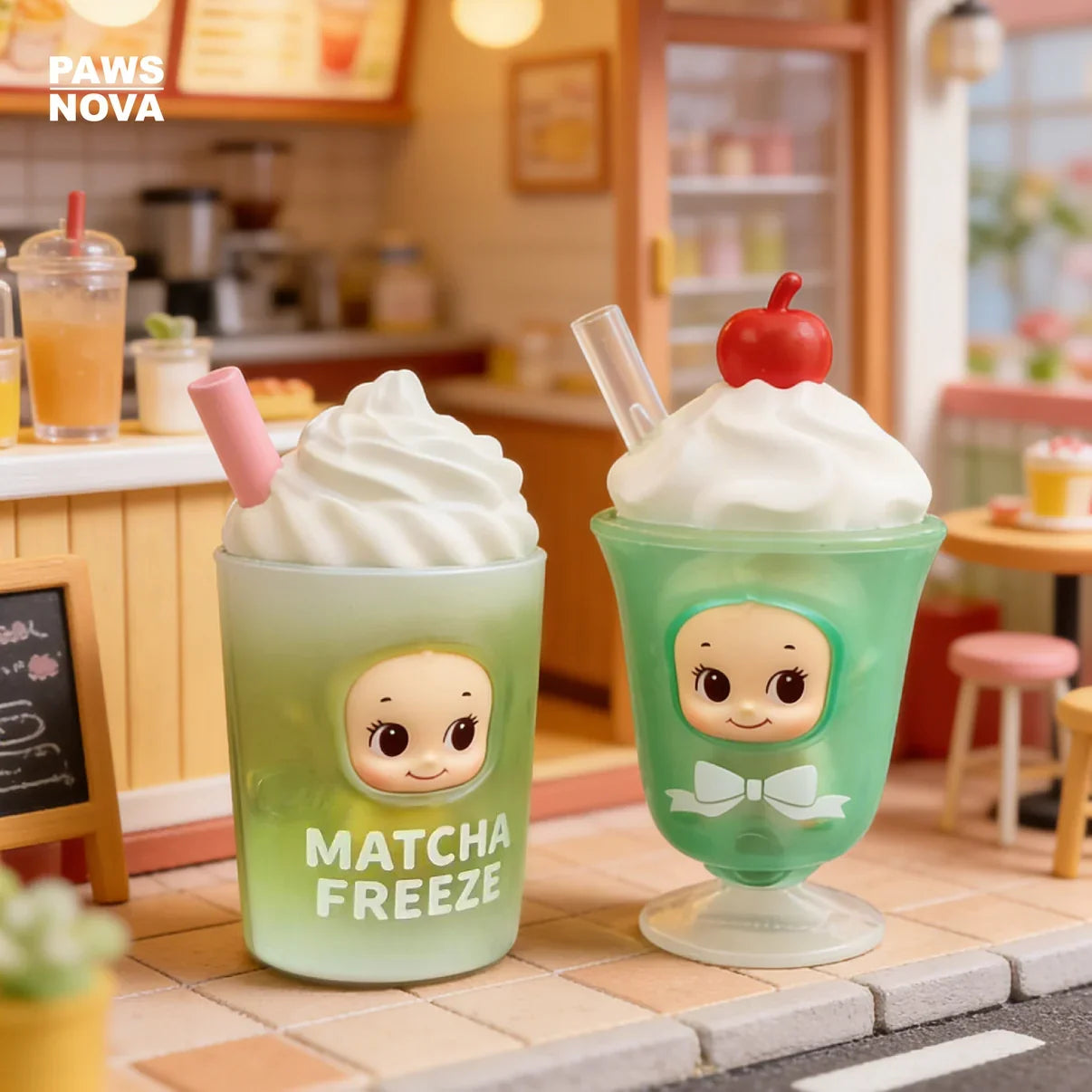 Kewpish Love Summer Sips Series Magnetic Blind Box Figure - Preorder