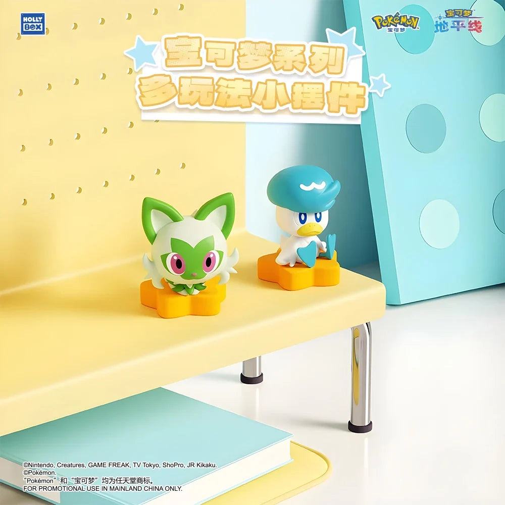 Pokemon Multi-Play Mini Figurines Pencil Toppers Blind Box