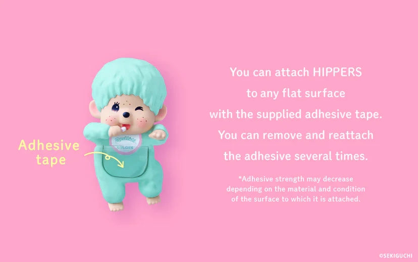 HIPPERS Monchhichi COLORS: Wink Series