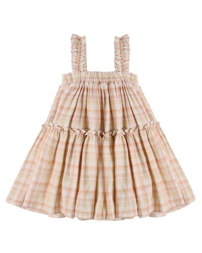 CICILY DRESS SUMMER PLAID