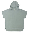 BEACH PONCHO SEA GREEN