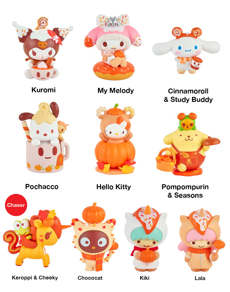 tokidoki x hello kitty & friends Pumpkin Spice Blind Box