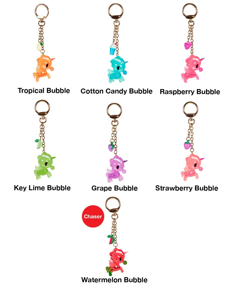 Unicorno Lite Bubble Gum Keychain Blind Box